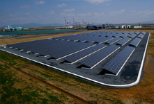 響灘菜園が受電している太陽光発電所
