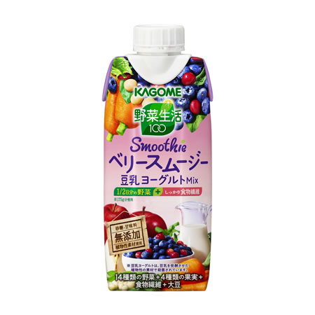 野菜生活100 Smoothie ベリースムージー 豆乳ヨーグルトMix