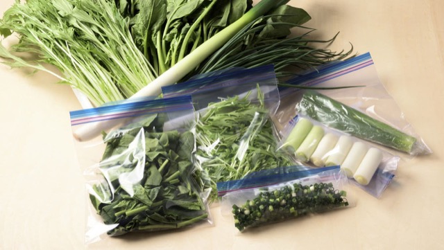 常備野菜の冷凍保存 ほうれん草やネギなど 生で冷凍するコツ カゴメ株式会社