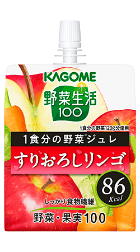 野菜生活1001食分の野菜ジュレすりおろしリンゴ180g