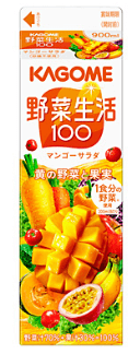 野菜生活100マンゴーサラダホームパック900ml