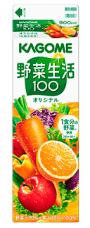 野菜生活100オリジナルホームパック900ml