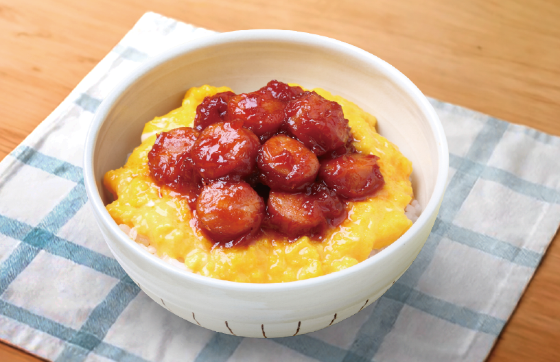 焼きケチャたまごはん