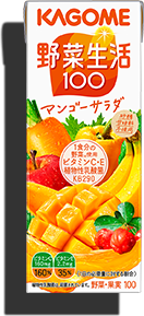 KAGOME 野菜生活100 マンゴーサラダ(200ml)