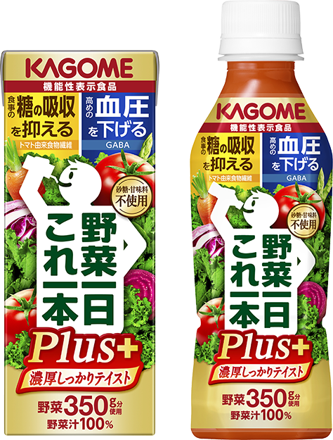 野菜一日これ一本Plus紙パック（200ml）/ペットボトル（265g）