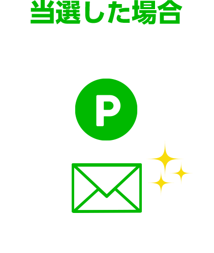 当選した場合