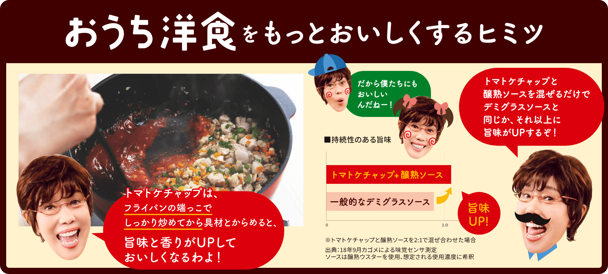 おうち洋食をもっとおいしくするヒミツ