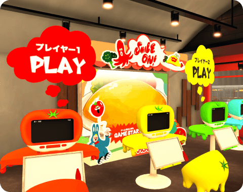 KAGOME SMILE ON！喫茶のVR空間