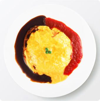 マジックオムライス Wソース