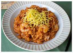 焼きケチャップで作る！岡山名物 えびめし風炒飯