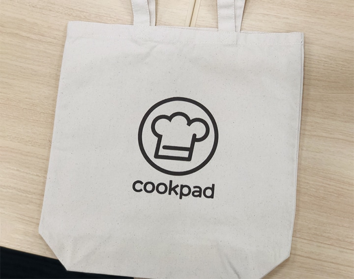 Cookpad クックパッドオリジナルトートバッグ