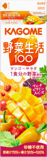 野菜生活100マンゴーサラダホームパック900ml