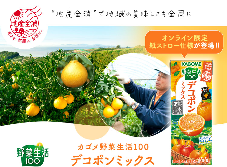 カゴメ野菜生活100 デコポンミックス