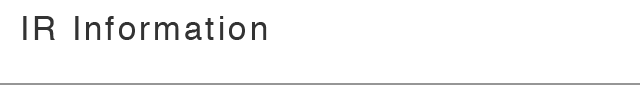 IR information