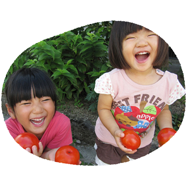 自分で育てた野菜は世界一!