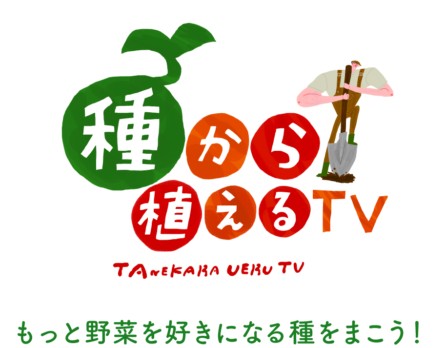 種から植えるTV もっと野菜を好きになる種をまこう!