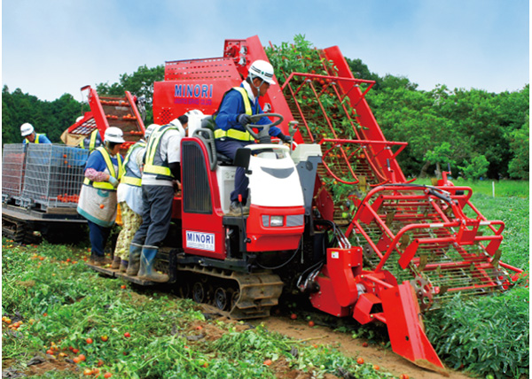 Kagome Tomato Harvester Kagome Tomato Harvester