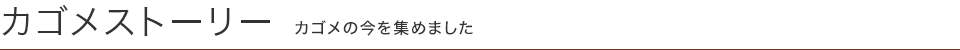 カゴメストーリー　カゴメの今を集めました