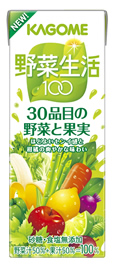野菜生活１００　３０品目の野菜と果実