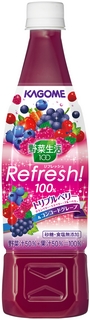 野菜生活１００　Ｒｅｆｒｅｓｈ！トリプルベリー＆コンコードグレープ