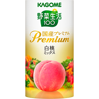 野菜生活100 国産プレミアム 白桃ミックス 125ml