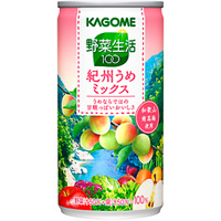 野菜生活100 紀州うめミックス 190g