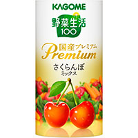 野菜生活100 国産プレミアム さくらんぼミックス 125ml