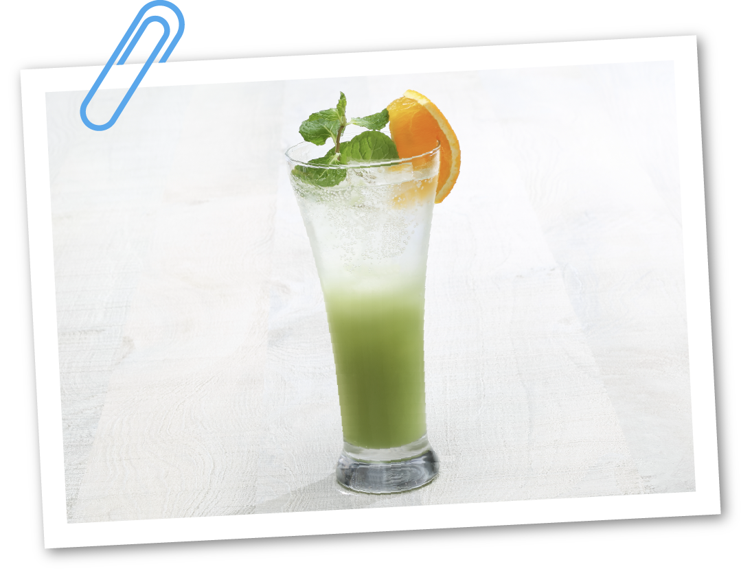 グリーンスムージーソーダ