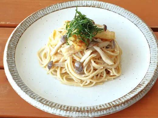 【カゴメヴィーガン】野菜だし香る！和風カルボナーラ