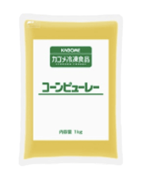 冷凍国産コーンピューレー（北海道産）
