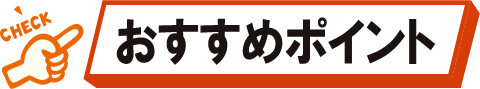 おすすめポイント