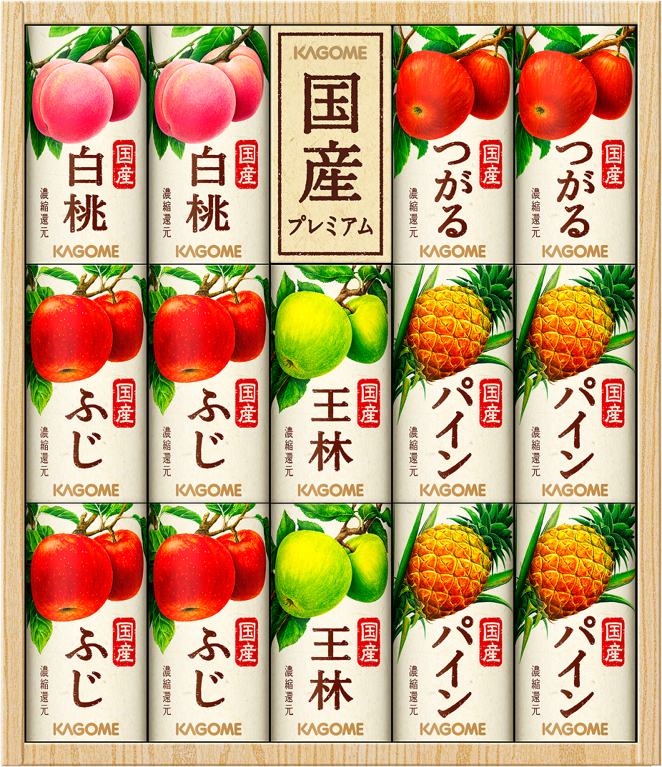 KAGOME 国産プレミアムギフト 4ケース（64本） KAGOME 国産プレミアムギフト 4ケース（64本）