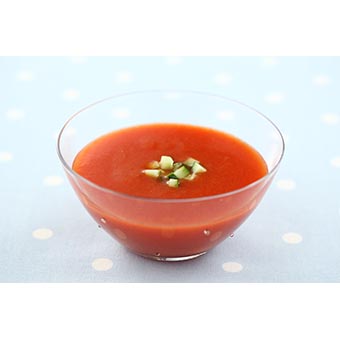 トマトスープ（ガスパチョ風）