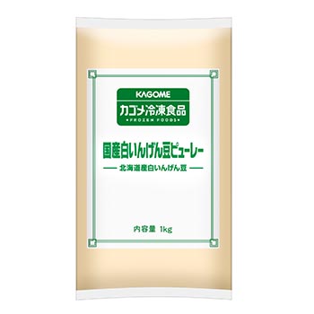 国産白いんげん豆ピューレー北海道産1kg カゴメ株式会社 国産白いんげん豆ピューレー北海道産1kg カゴメ株式会社