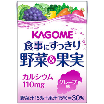 業務用 食事にすっきり野菜＆果実ＣＡグレープ味１００ｍｌ 100ml