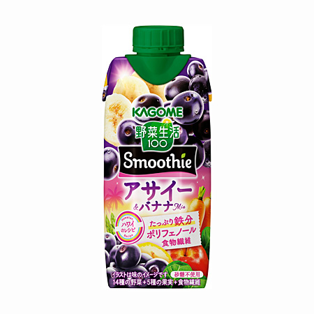 野菜生活１００ Smoothie アサイー&バナナmix