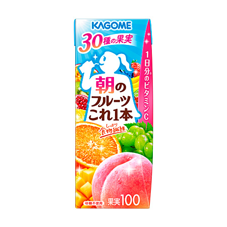 朝のフルーツこれ一本