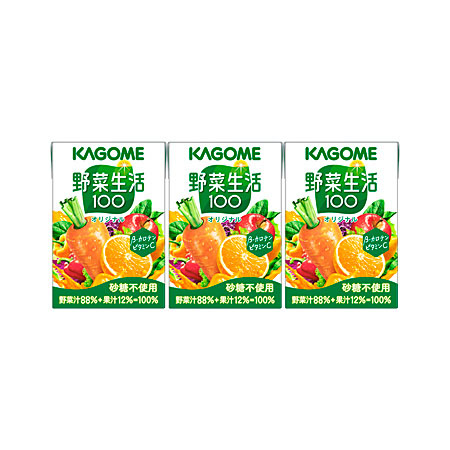 野菜生活１００オリジナル 100ml×3