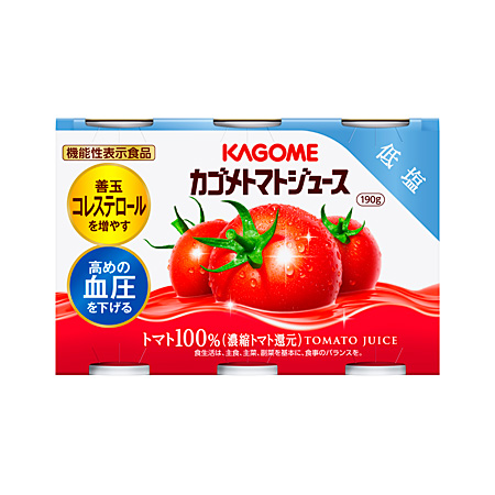 カゴメトマトジュース 低塩 ６缶パック