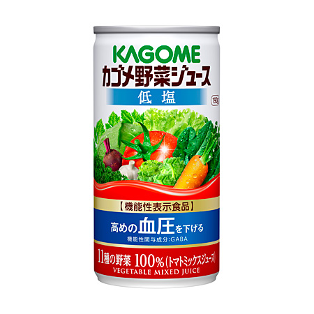 カゴメ野菜ジュース低塩（190g 缶）