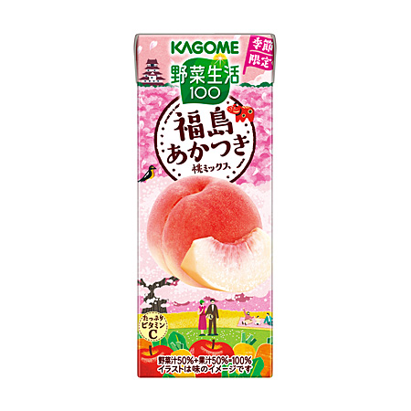 野菜生活１００ 福島あかつき桃ミックス