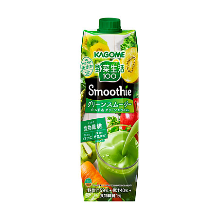 野菜生活１００ Smoothie グリーンスムージー ゴールド グリーンキウイmix カゴメ株式会社
