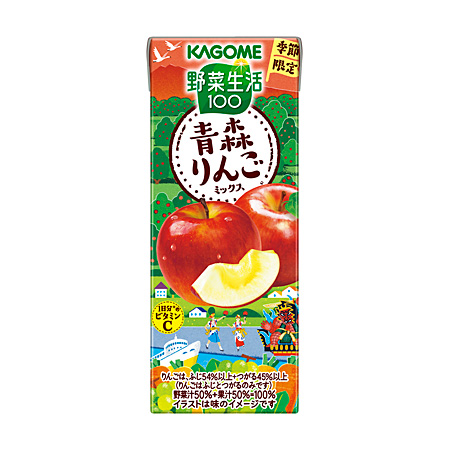 野菜生活１００ 青森りんごミックス