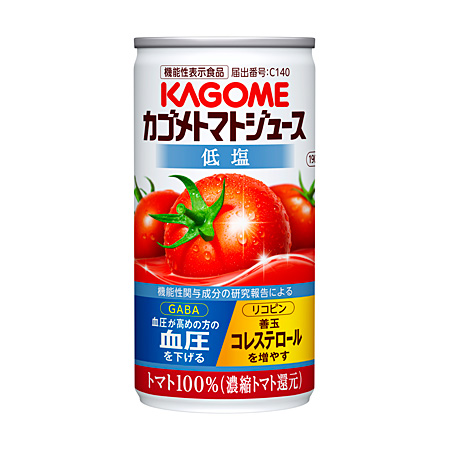 カゴメトマトジュース 低塩 190g