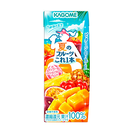 夏のフルーツこれ一本 マンゴー＆パッションフルーツブレンド