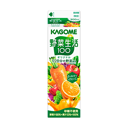 野菜生活１００ オリジナル ホームパック 900ml