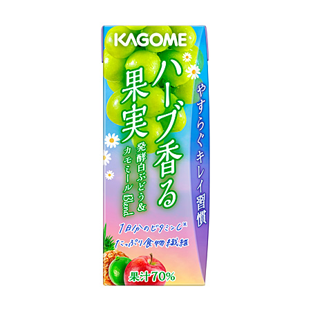 ハーブ香る果実 発酵白ぶどう&カモミールBlend