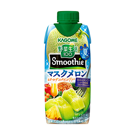 野菜生活100 Smoothie マスクメロン&ゴールデンパインMix