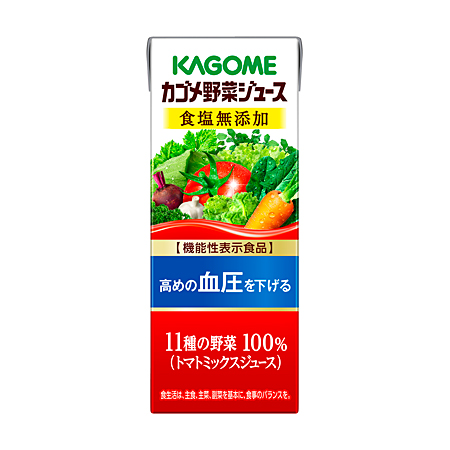 カゴメ野菜ジュース食塩無添加 200ml