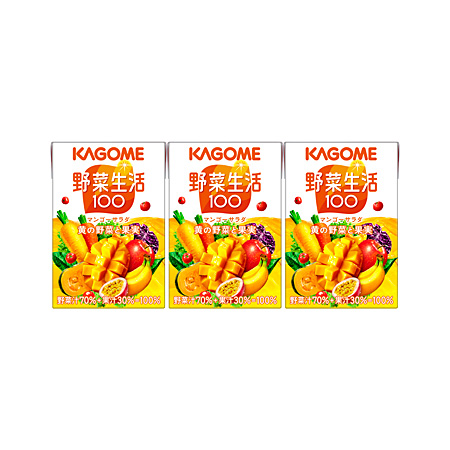 野菜生活１００マンゴーサラダ 100ml×3